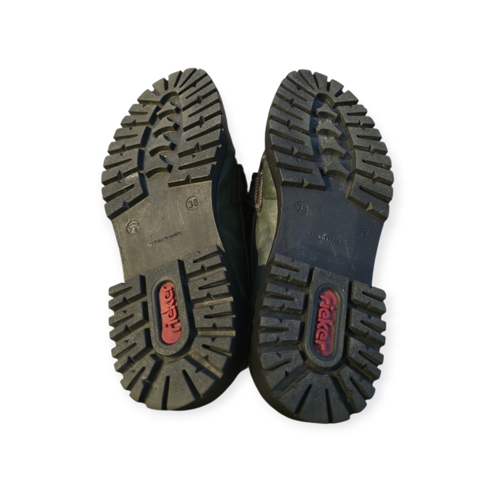 RIEKER Olivia 50 Loafer in Olive Size 38 or US 7/7.5 - Picture 8 of 9